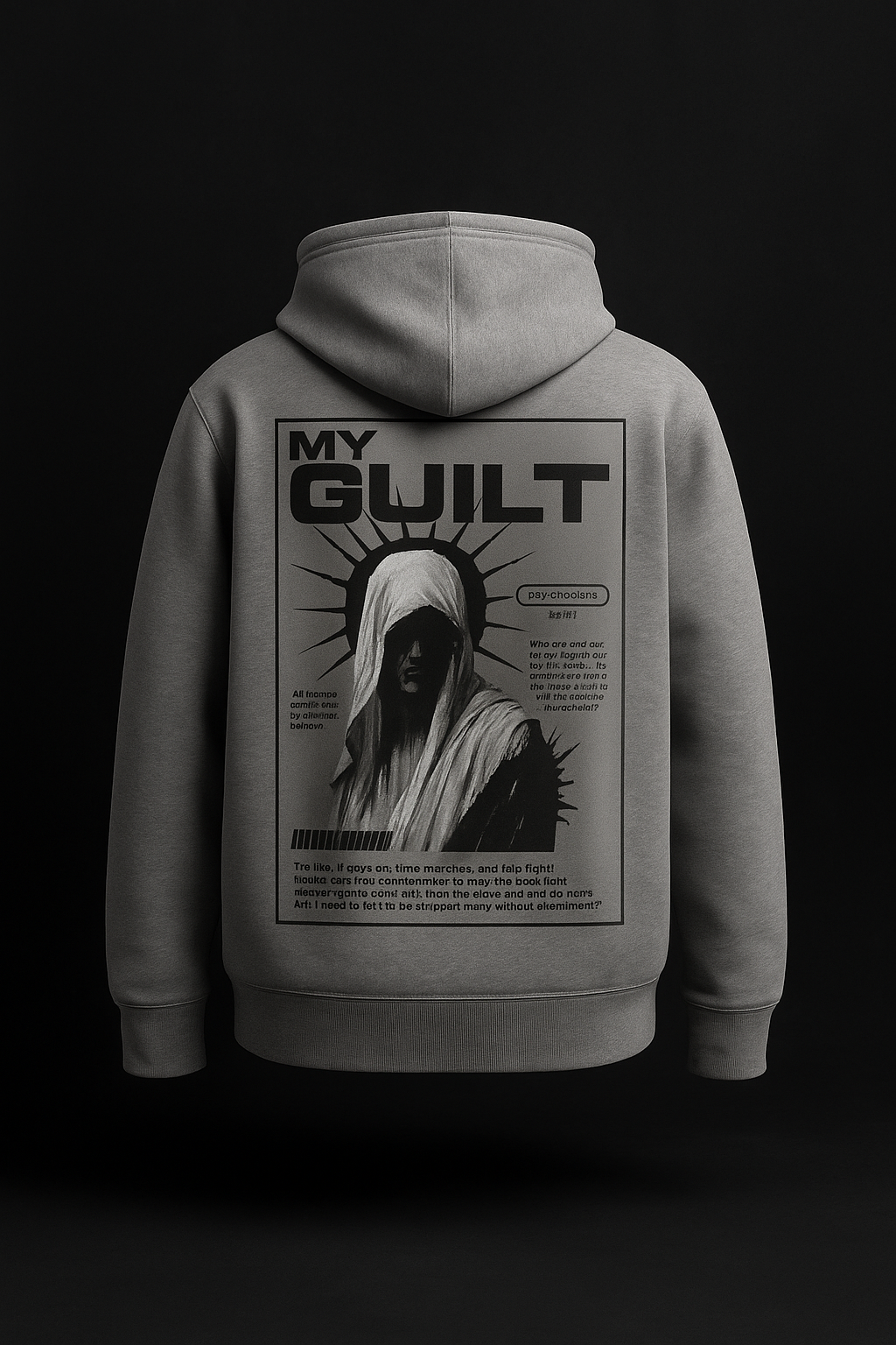 My guilt graphic designed Hoodie