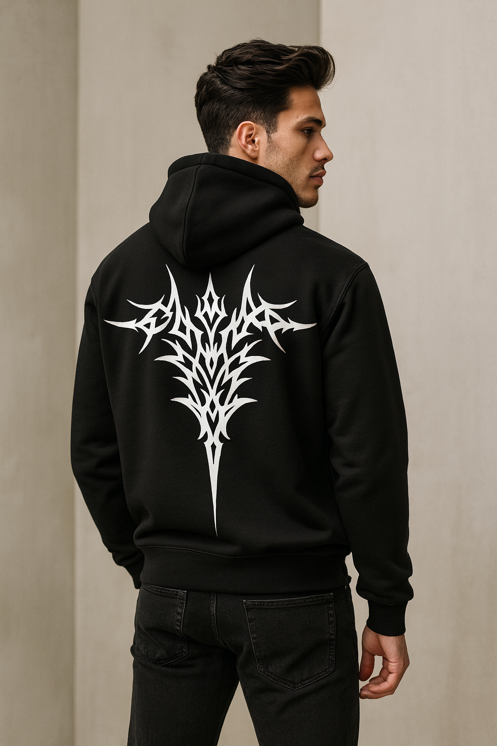 Tribal graphic designed Hoodie