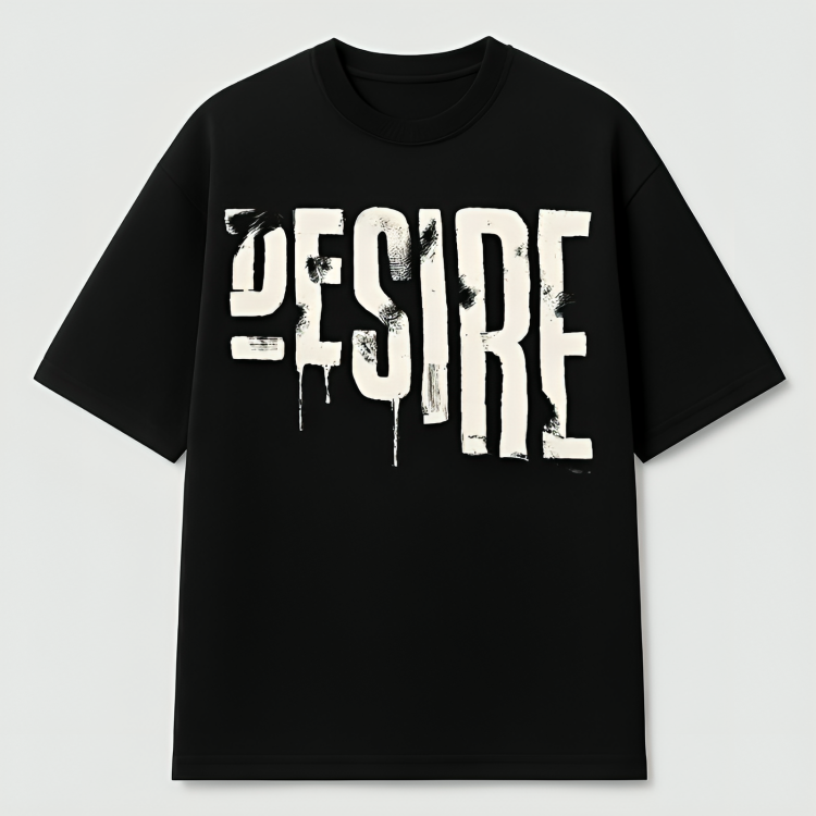 Desire Oversized graphic tee
