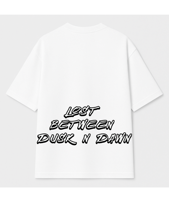 Sun n Moon Oversized graphic tee