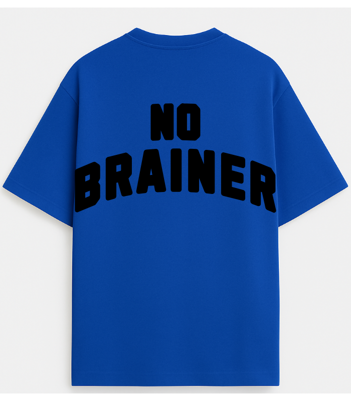 No Brainer Oversized graphic tee