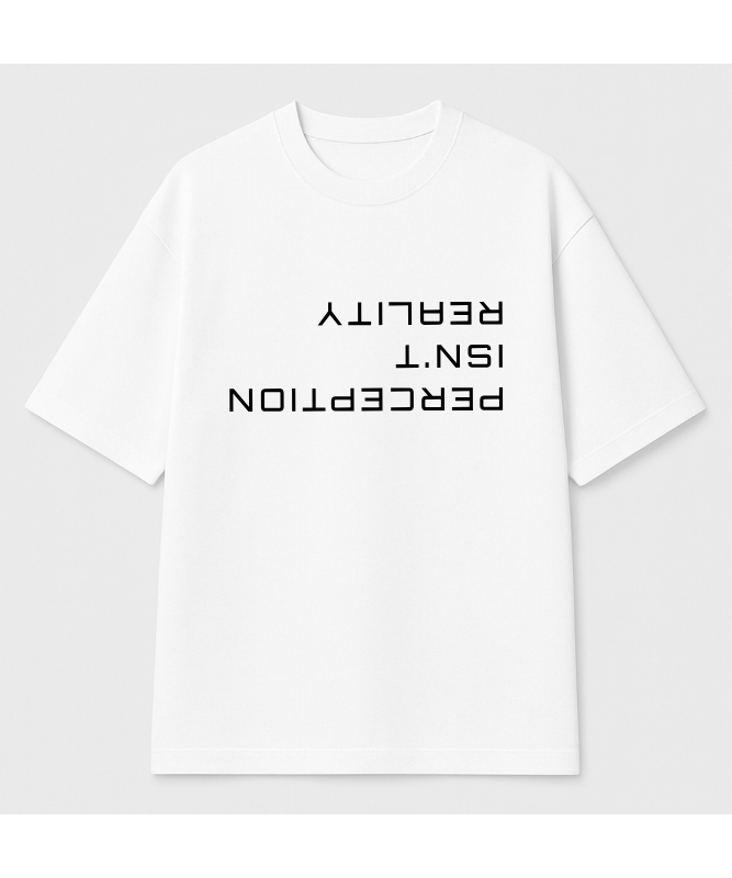 Perspective Oversized graphic tee