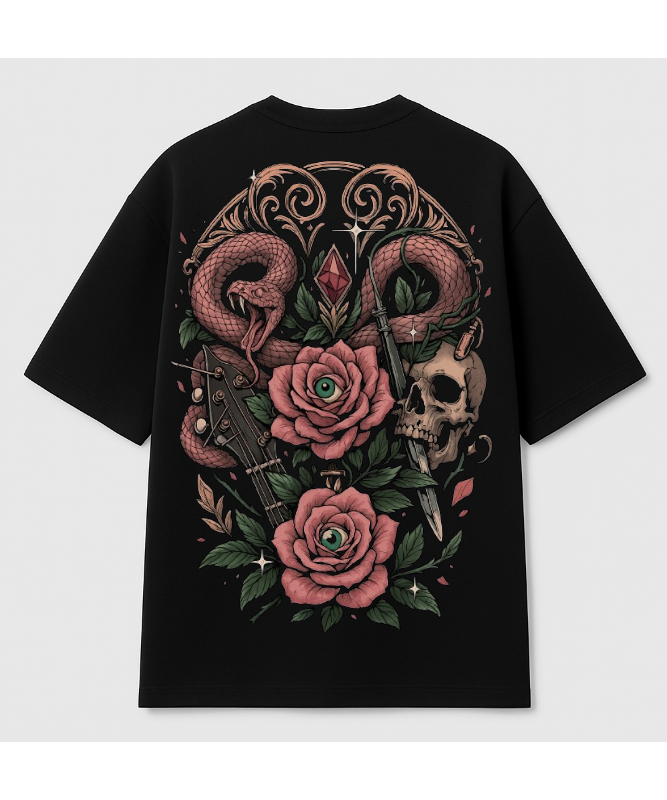 Reverie Oversized graphic tee