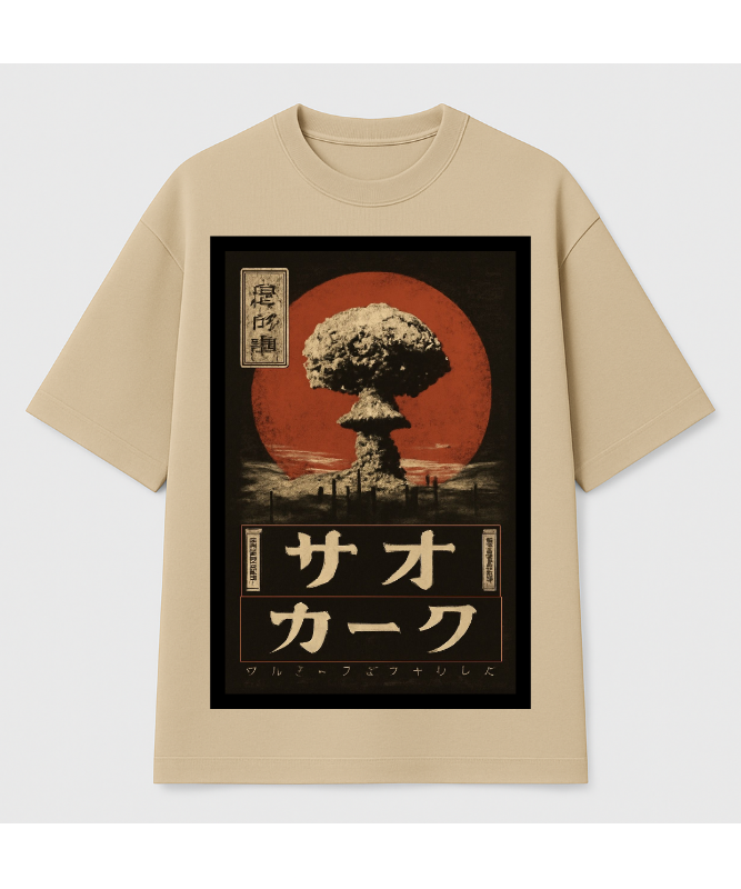 Atomic Oversized graphic tee