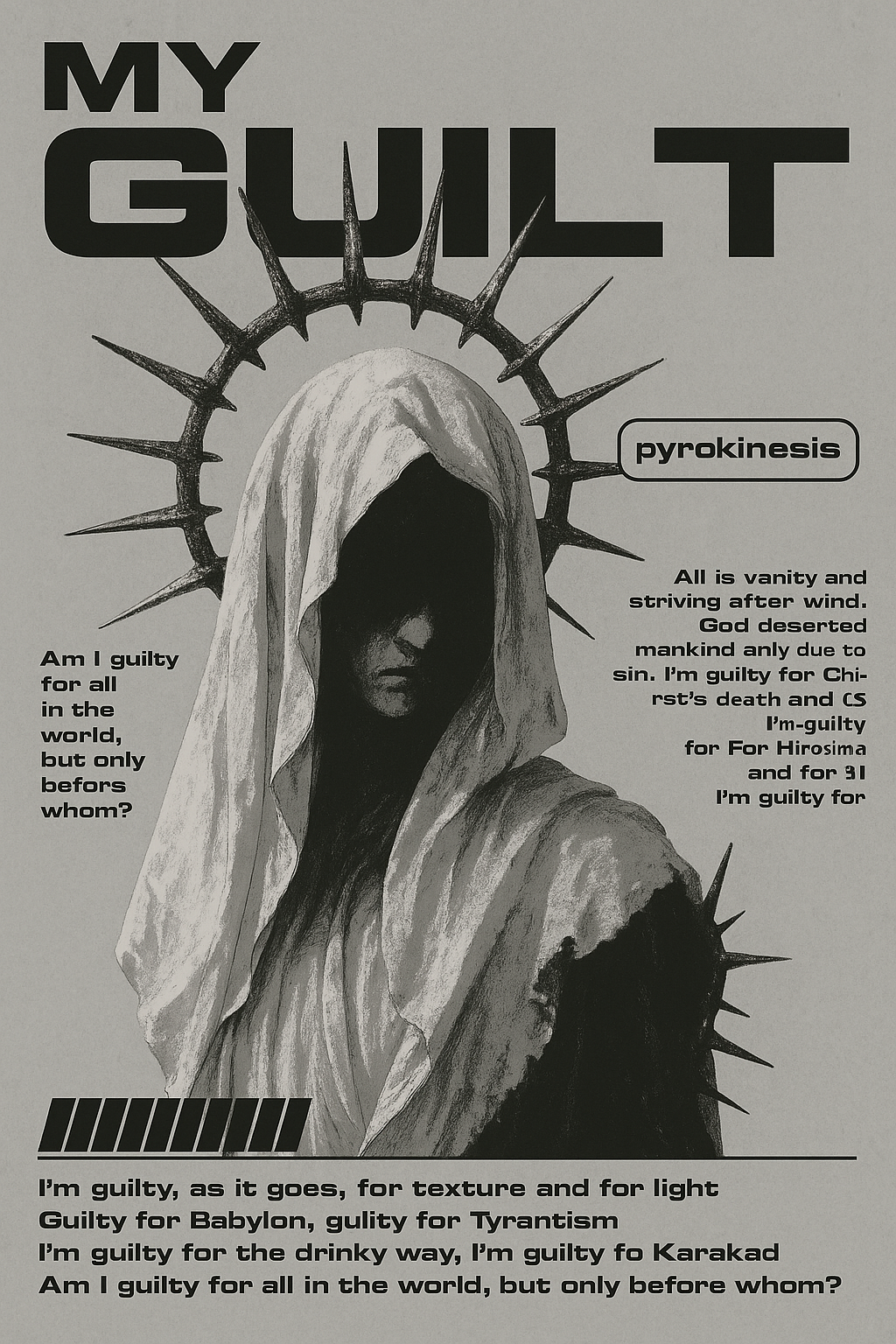 My guilt graphic designed Hoodie