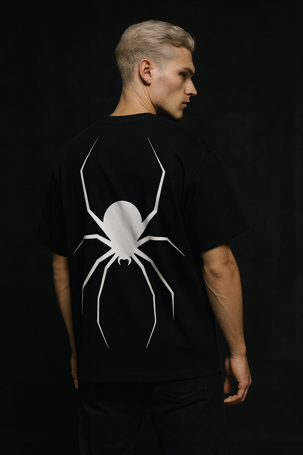 Spider Oversized graphic tee