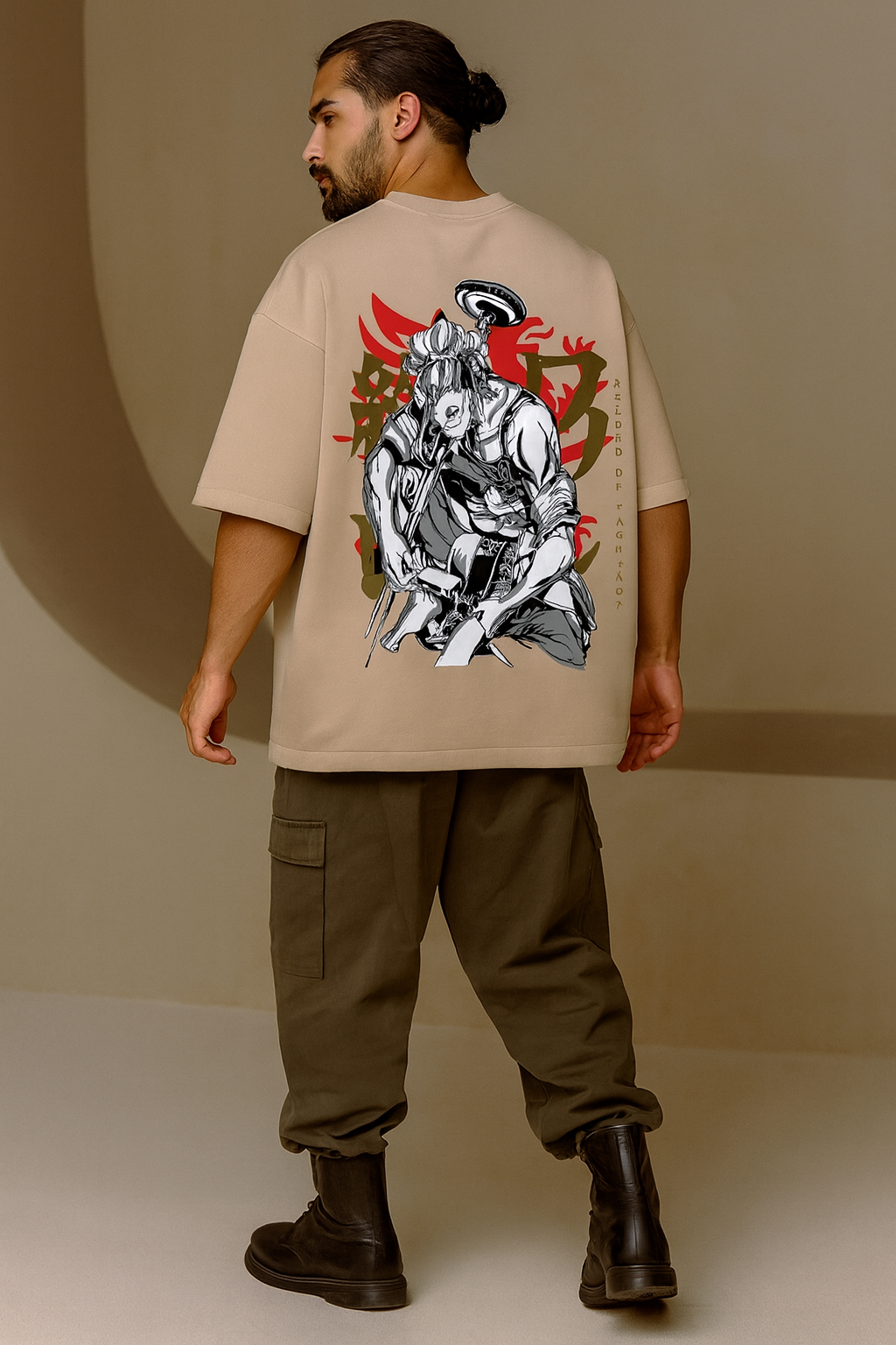 Buddha Oversized graphic tee