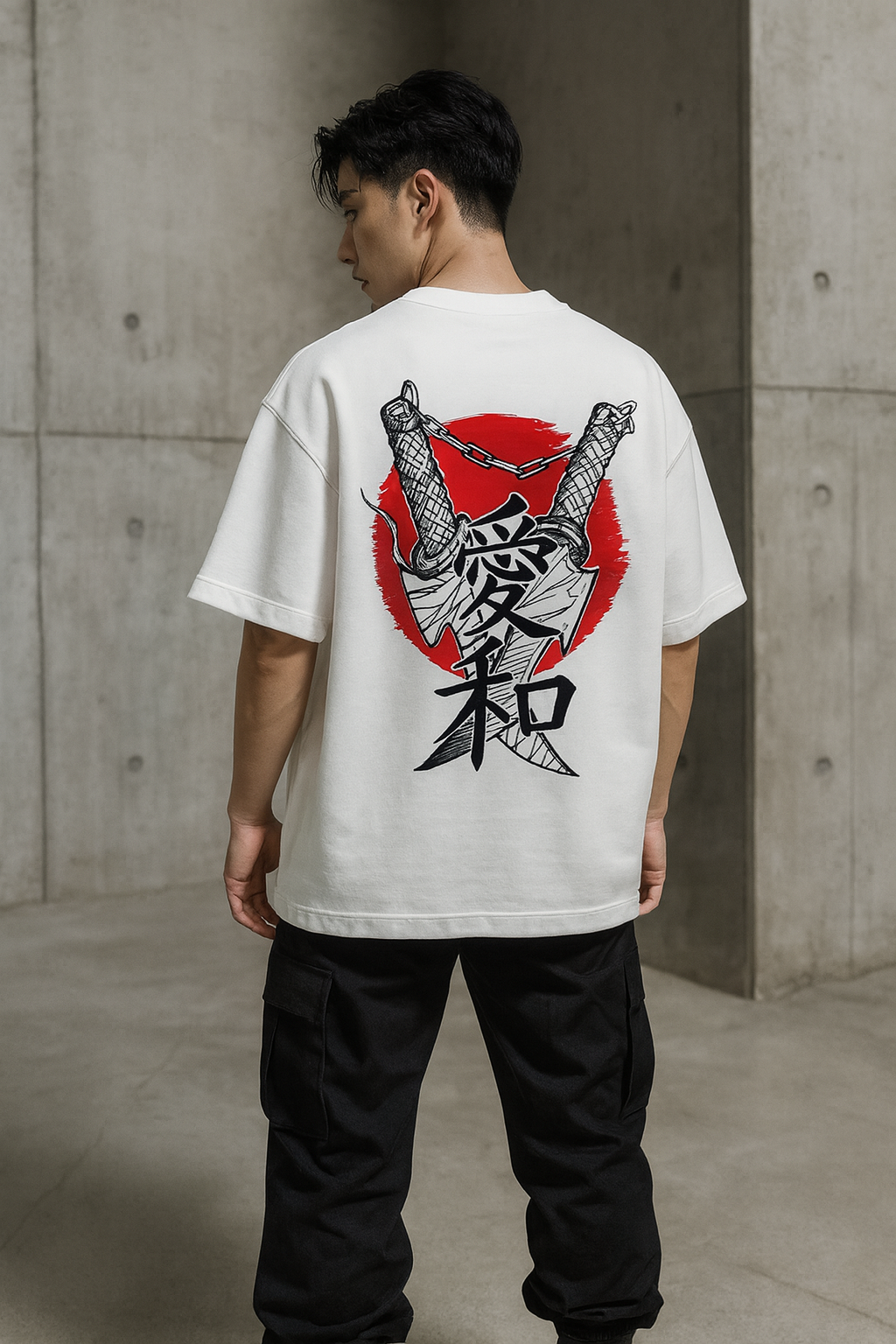 Uzui  Oversized graphic tee