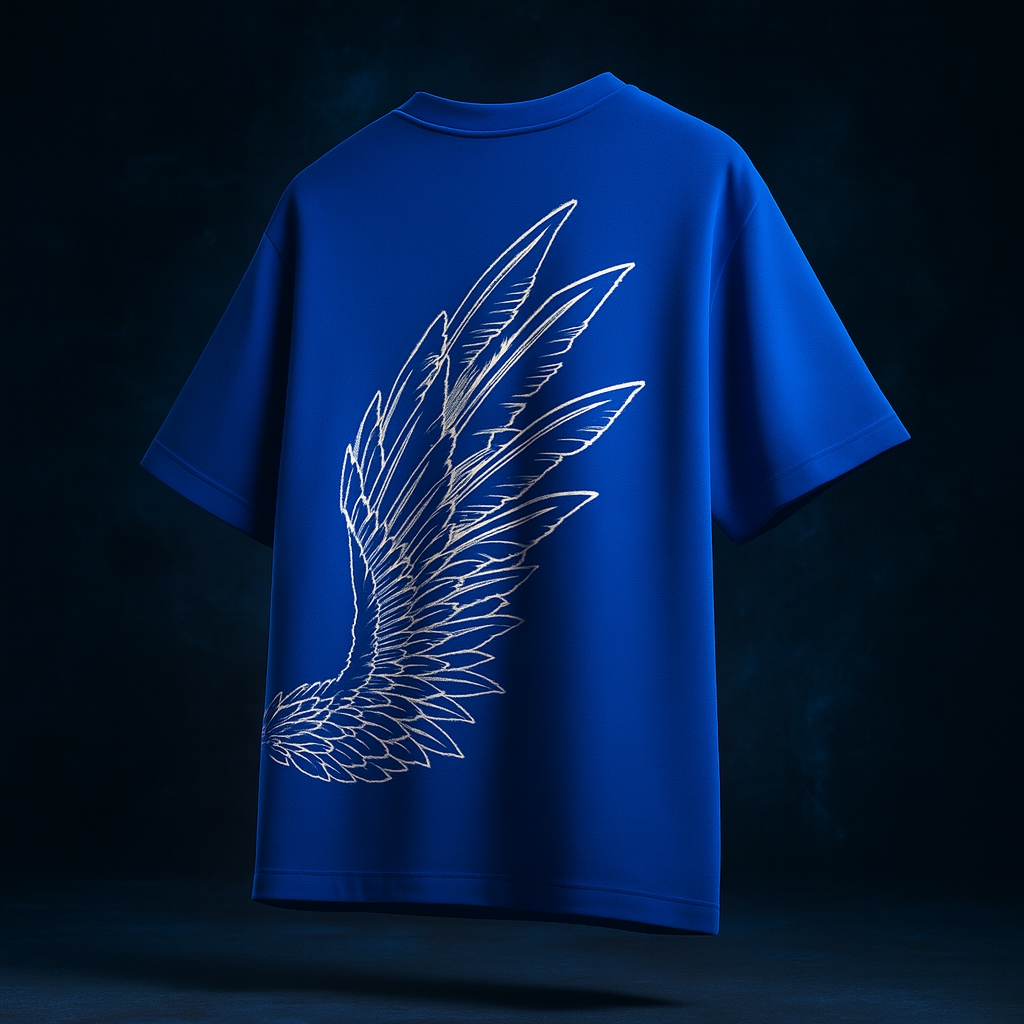 Let's fly Oversized graphic teen