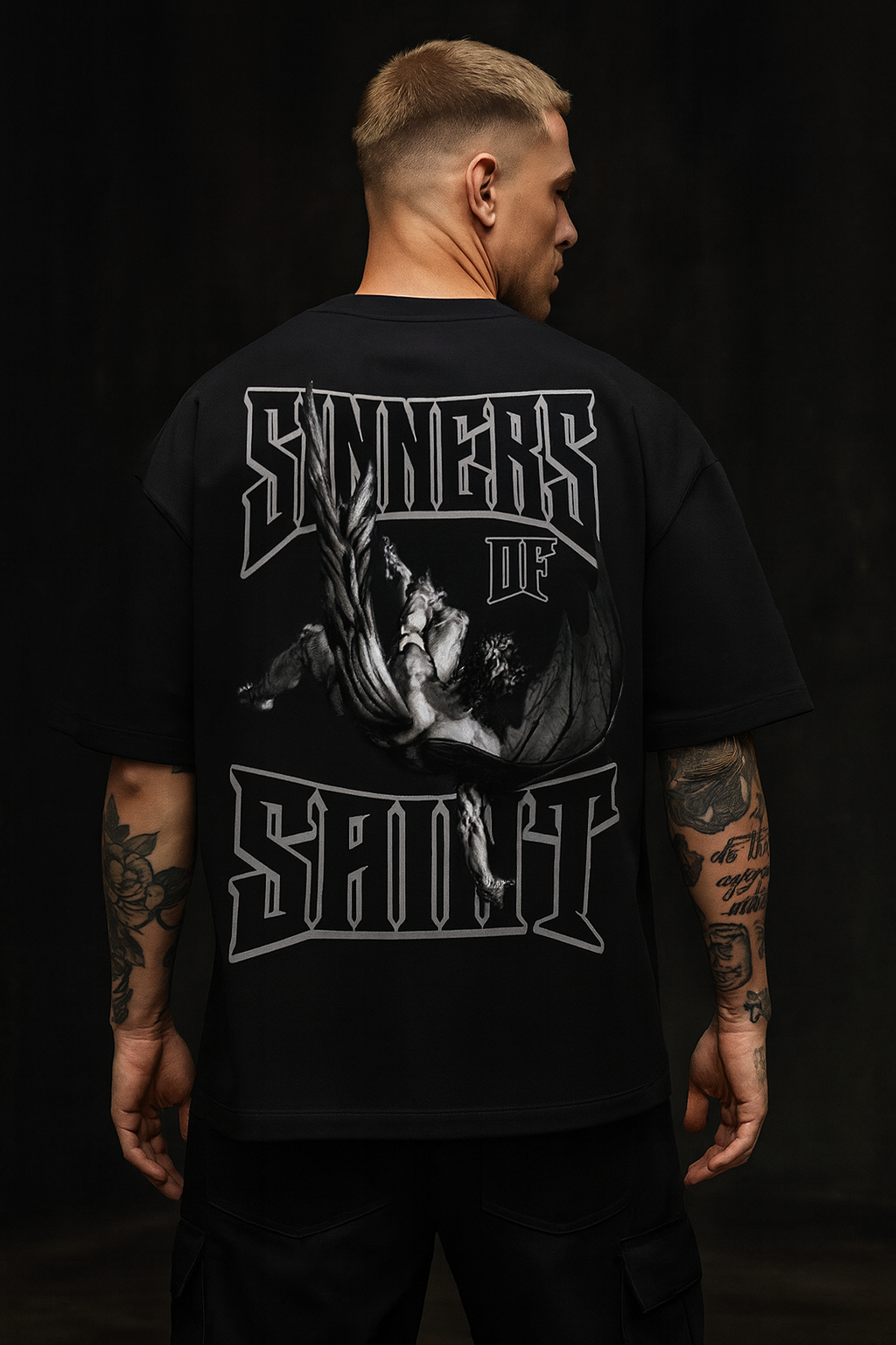Fallen Oversized graphic tee
