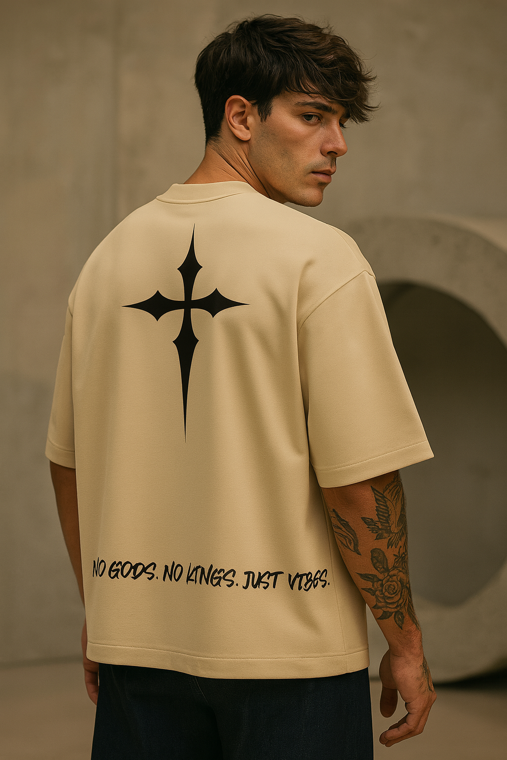 Above all Oversized graphic teen