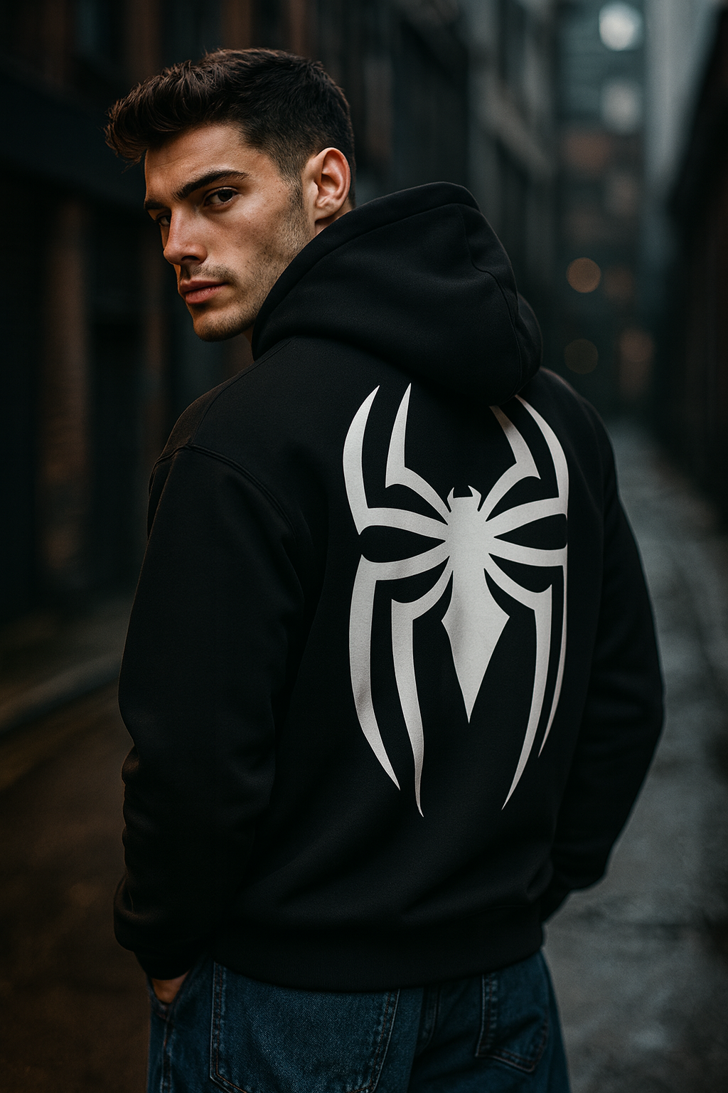 Spider designed Hoodie