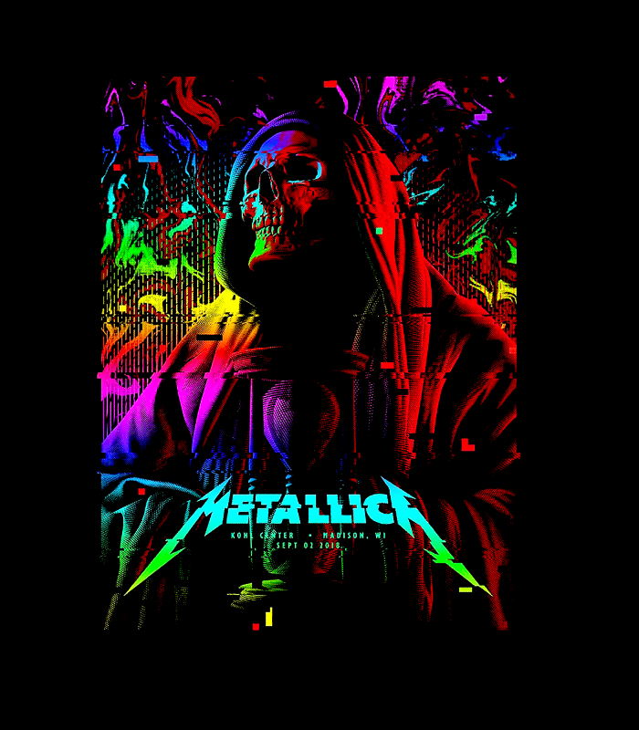 Metallica Oversized tee