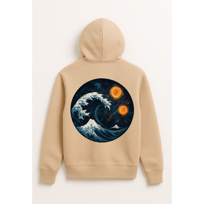 Lunar graphic designed Hoodie