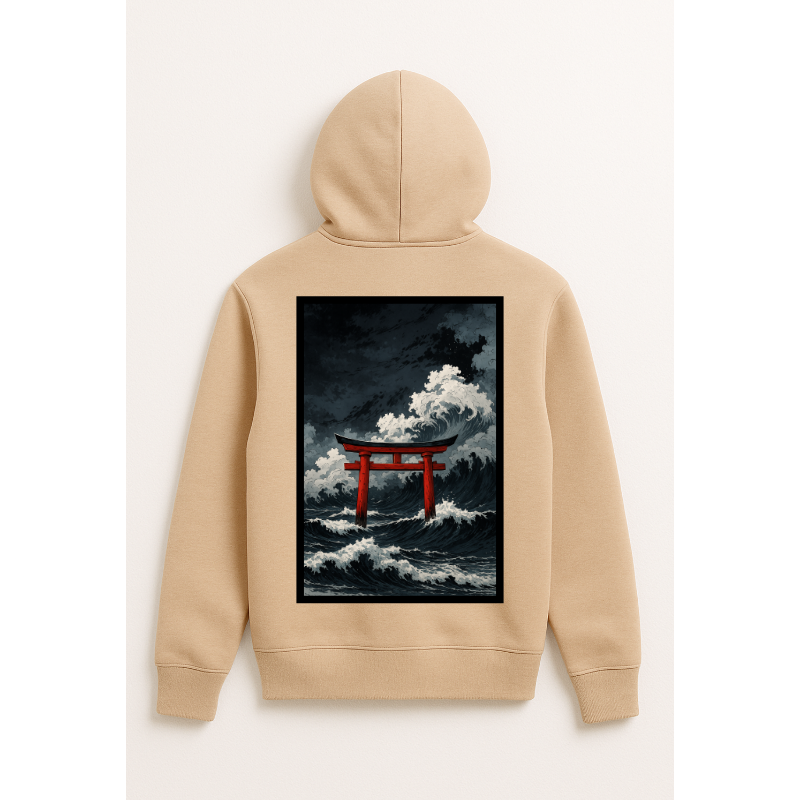 Torii gate graphic designed Hoodie
