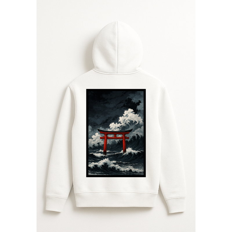 Torii gate graphic designed Hoodie