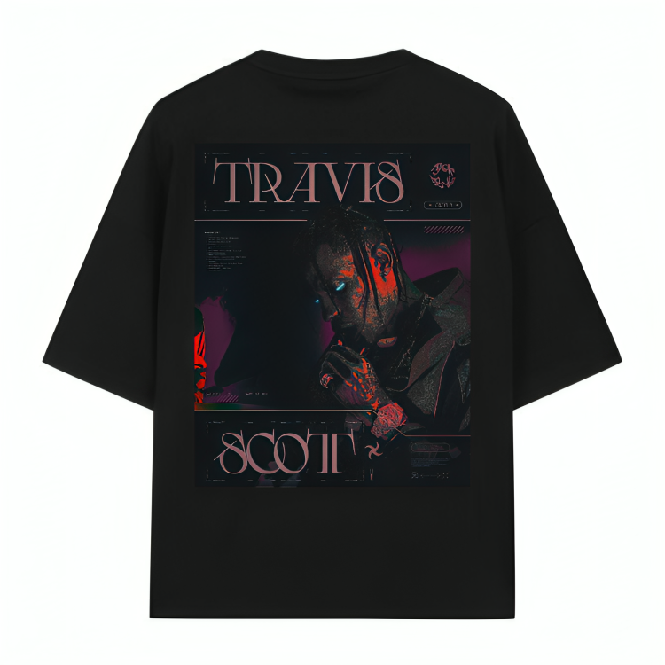 Trav versized graphic tee