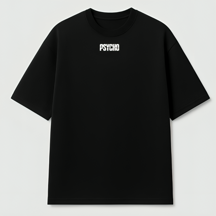 Psycho Oversized graphic tee