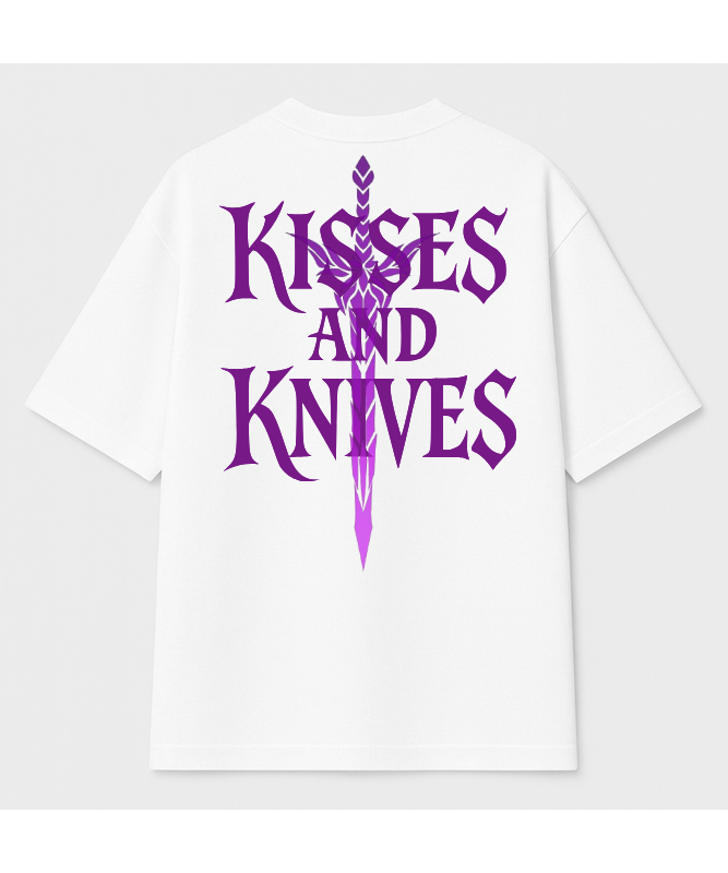 Noir Oversized graphic tee