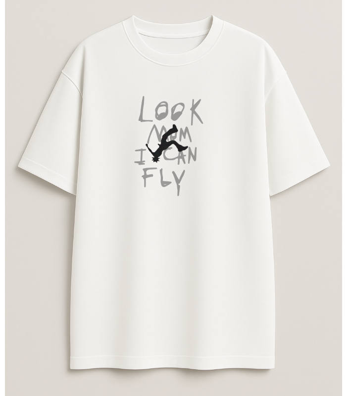 Utopia Oversized graphic tee