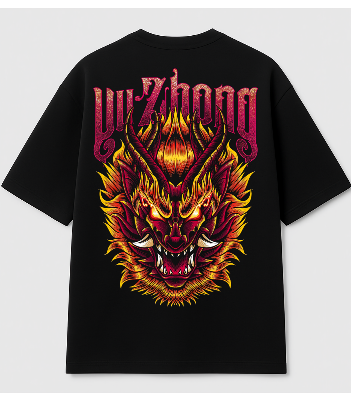 Zhong Oversized graphic tee