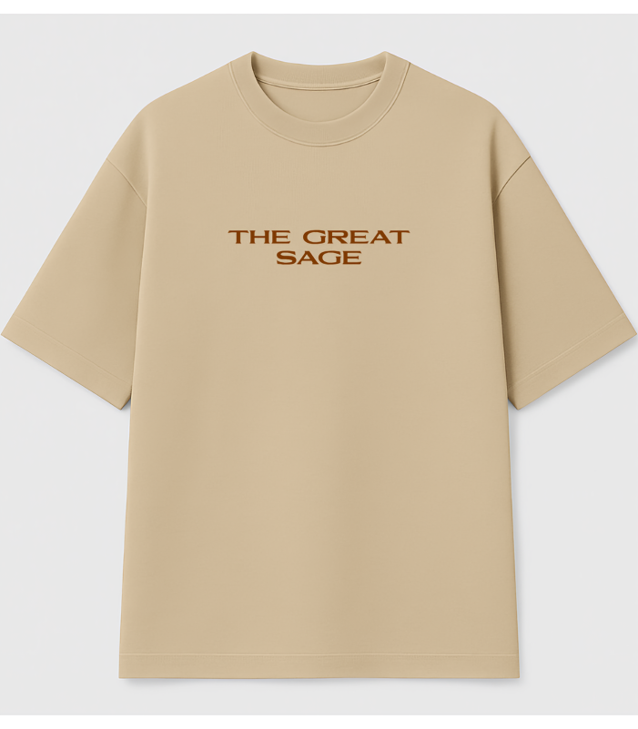 Buddha Oversized graphic tee