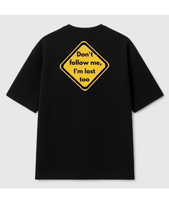 Wanderlust Oversized graphic tee