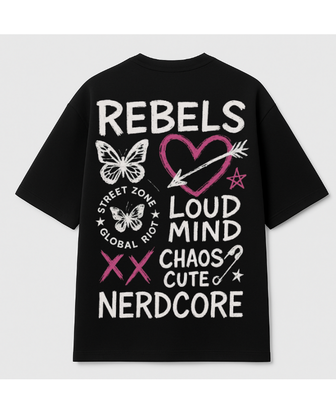 Softcore Riot Oversized tee