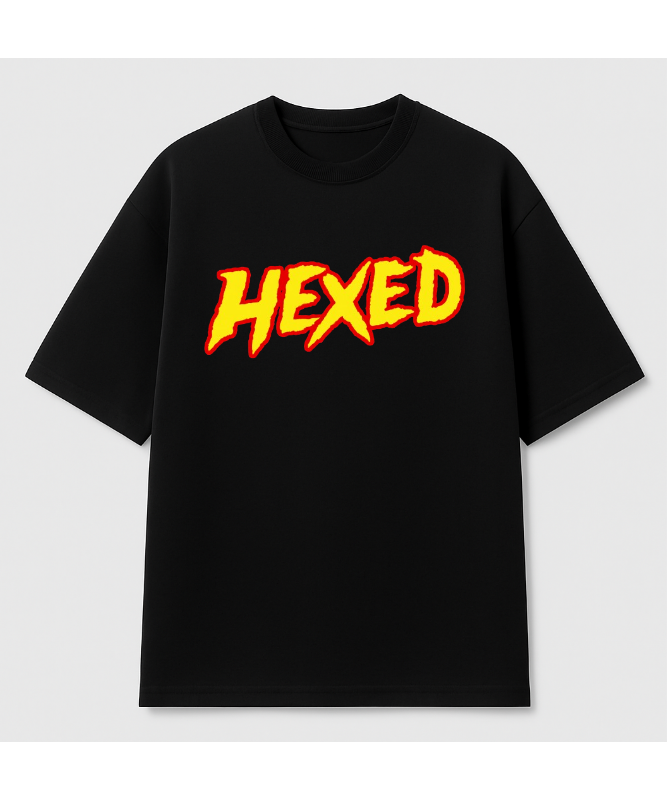 Hexed Oversized graphic tee