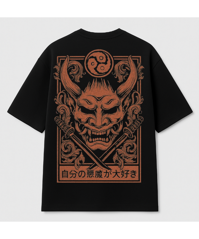 Demon  Oversized tee
