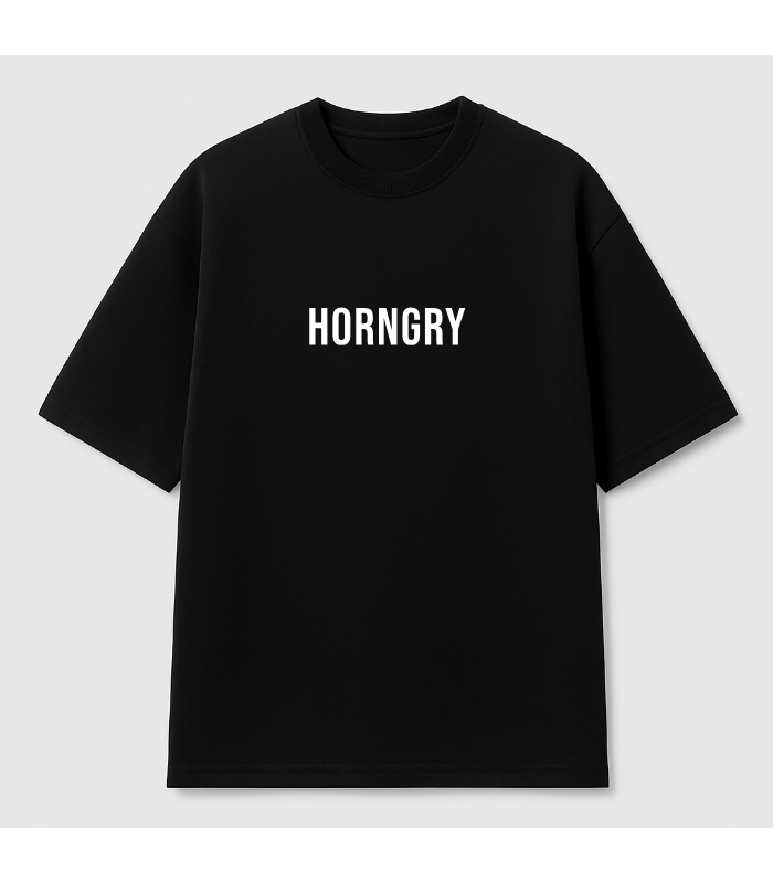 Horngry Oversized graphic tee