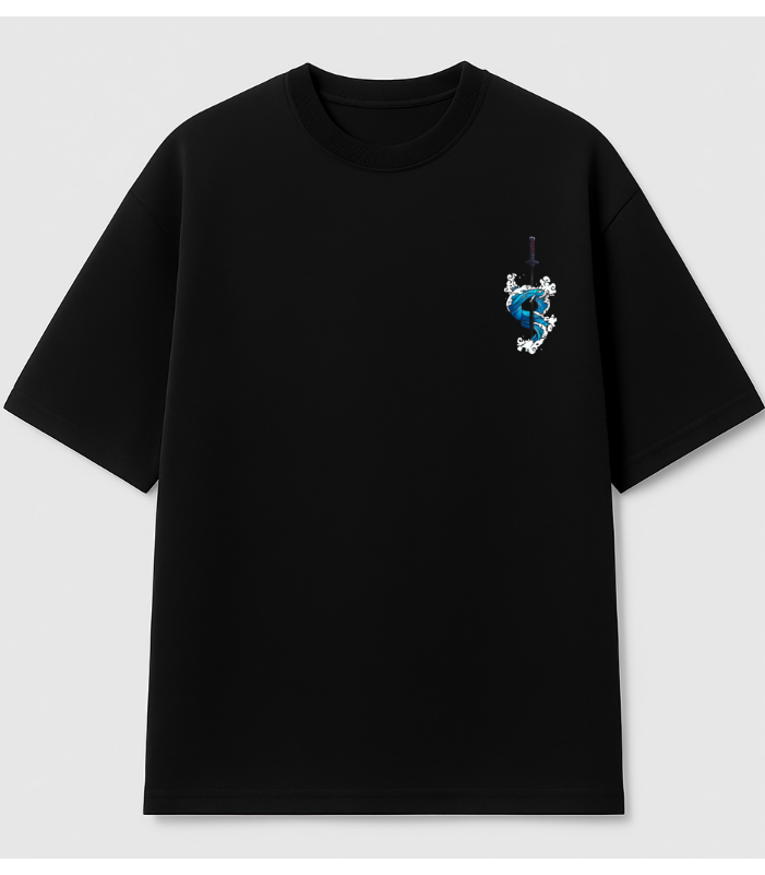 Hashira Giyu Oversized graphic tee