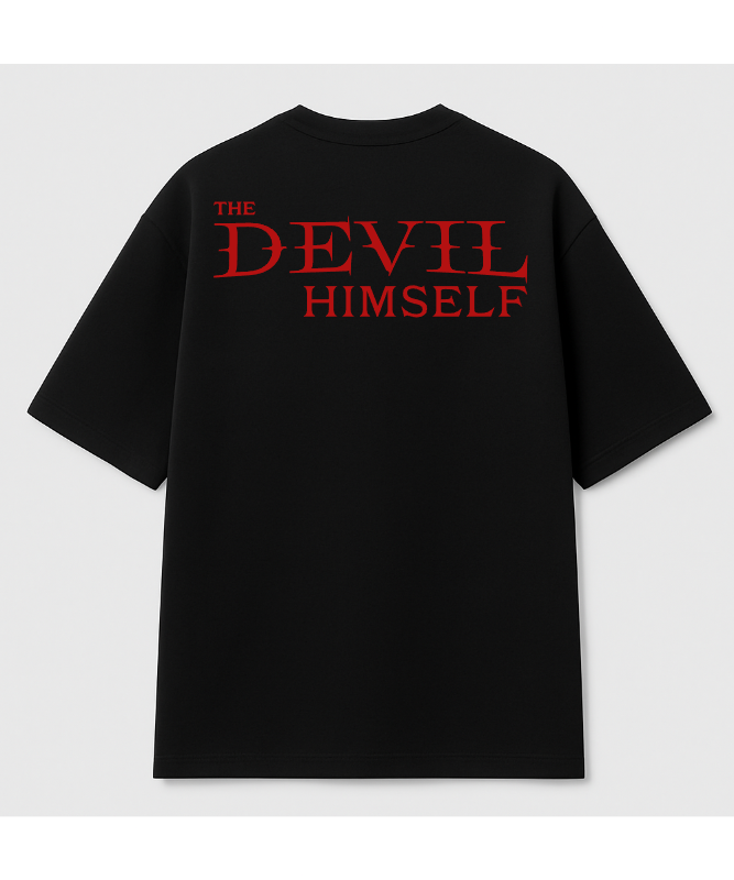 The Devil Oversized graphic tee