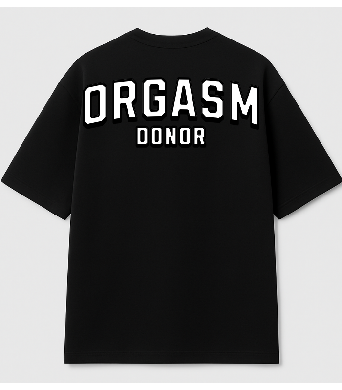 Donor Oversized graphic tee