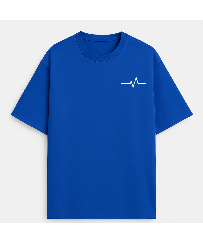 Heartbeat Oversized graphic teen
