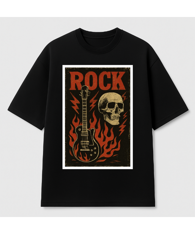 Rock Oversized tee