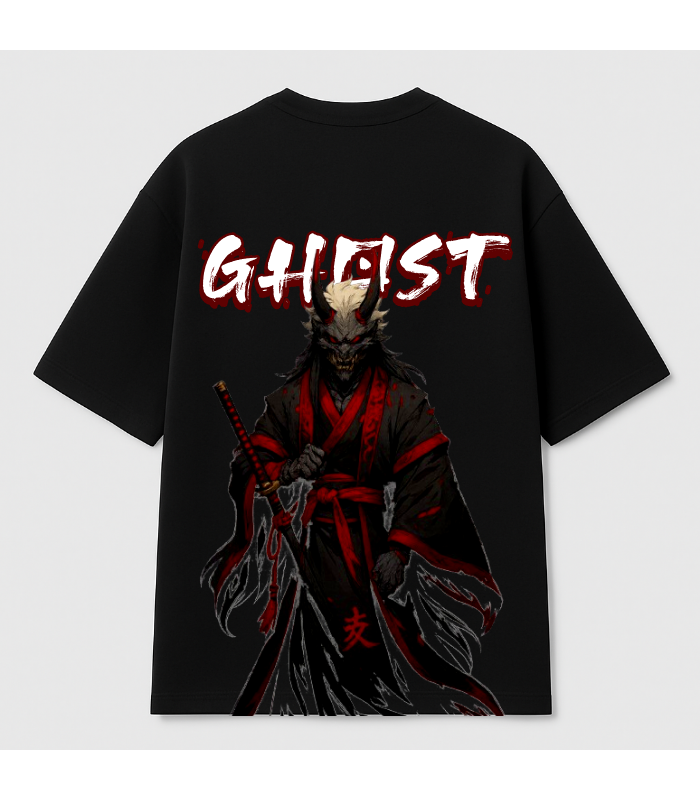 Ronin-Ghost Oversized graphic tee