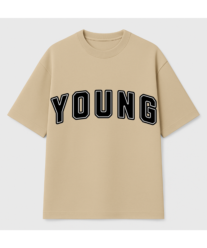 Young Oversized graphic tee