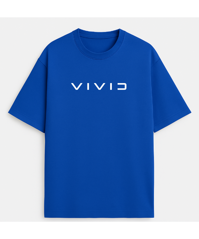 Vivid Oversized graphic tee