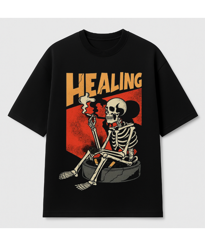 Healing smoke Oversized tee