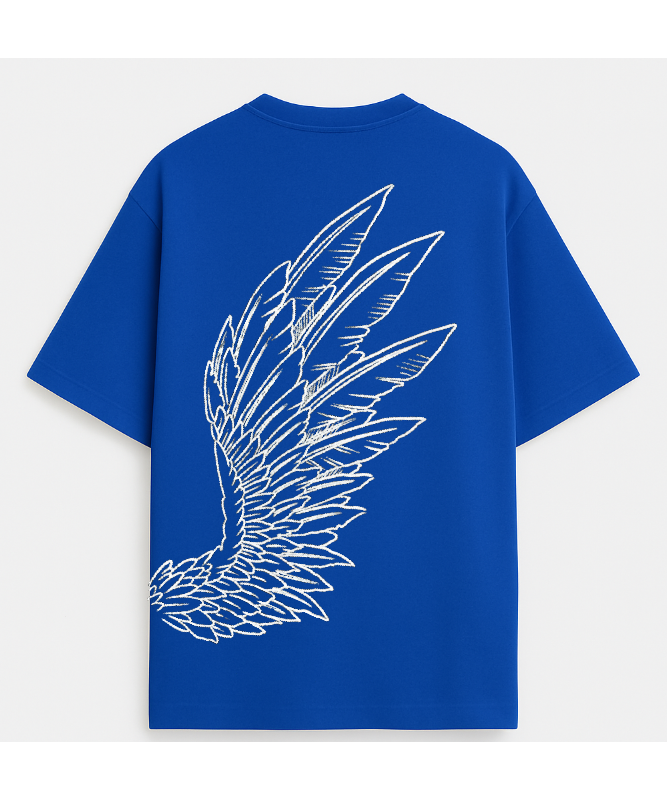 Let's fly Oversized graphic teen