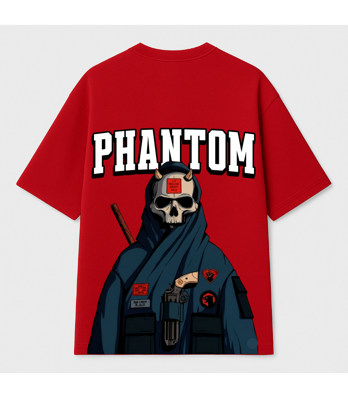 Ronin-Phantom Oversized graphic tee