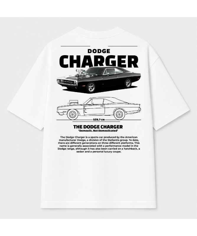 Charger Oversized graphic tee