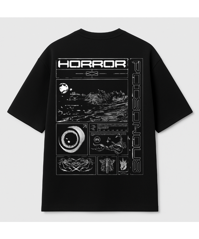 Horror Oversized tee