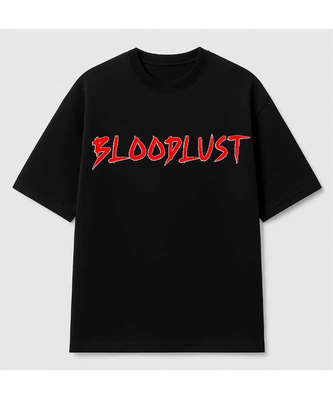 Bloodlust Oversized graphic tee