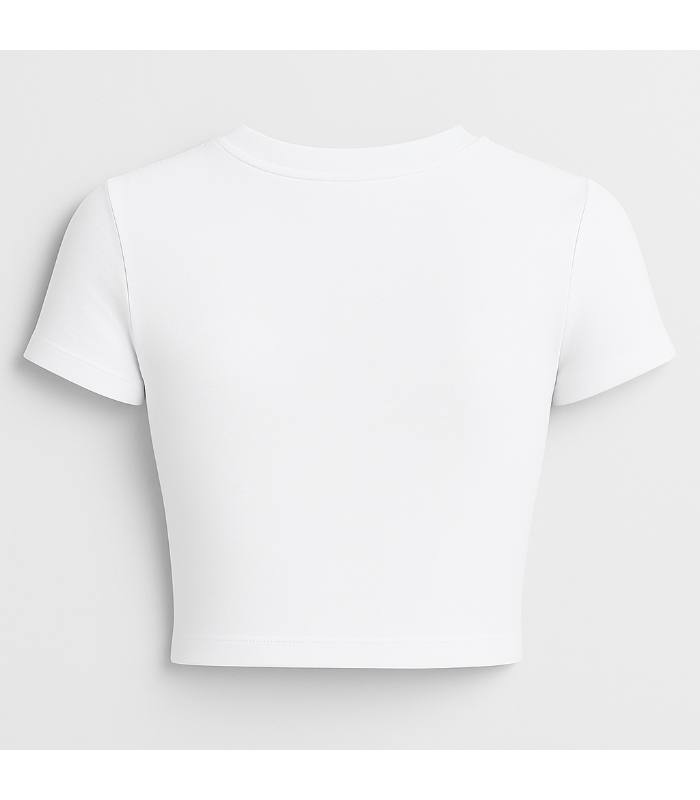 Beautiful disaster crop top