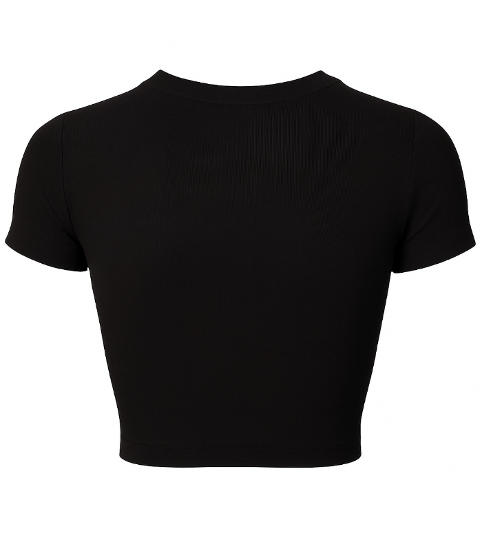 Cherry graphic crop top