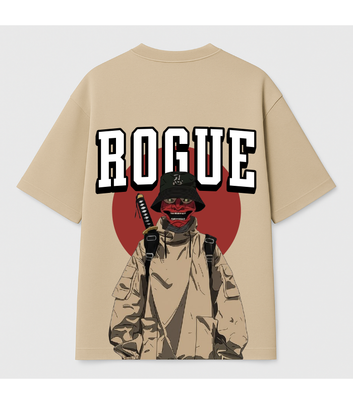 Ronin-Rogue Oversized graphic tee