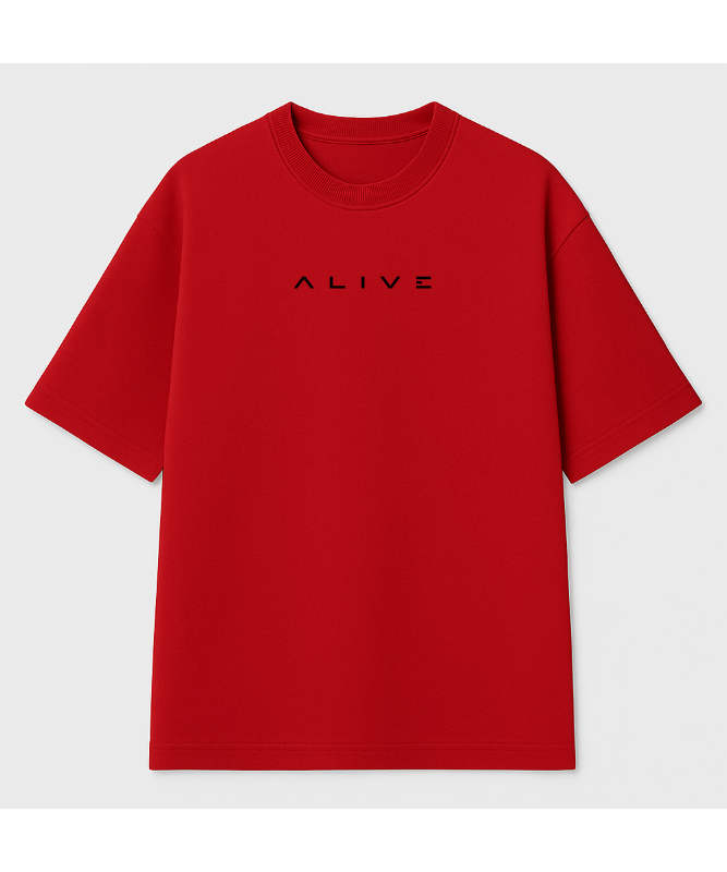 Alive Oversized graphic teen
